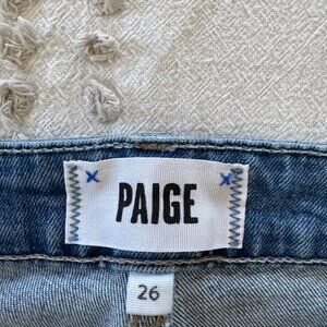 Paige Brigitte High Rise Boyfriend Jeans